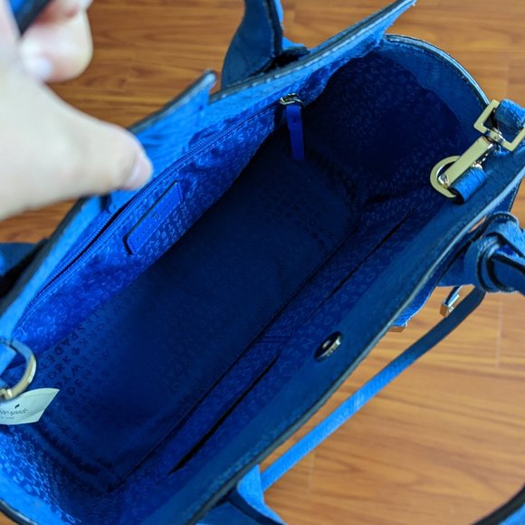 Kate Spade orbit blue small crossbody satchel bag - Picture 5 of 6